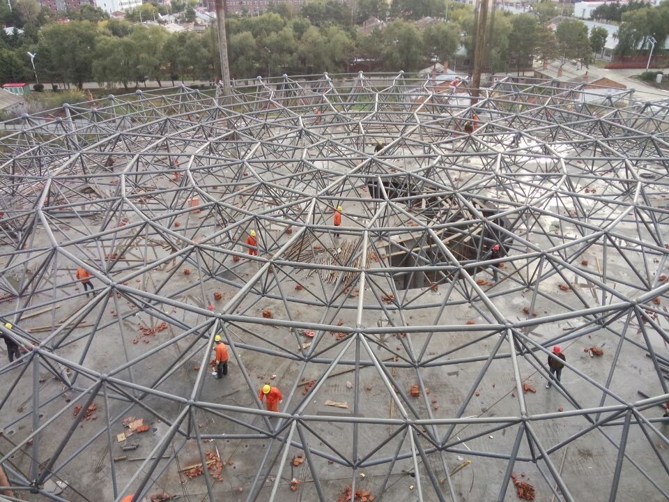 长葛全民健身中心网架